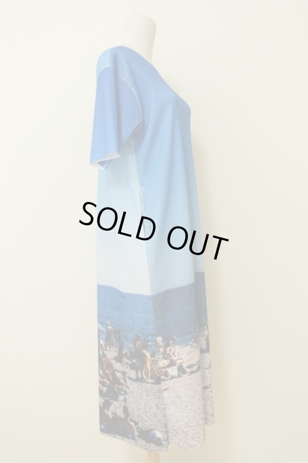 画像2: NON TOKYO HALF SLEEVE ONE-PIECE (BEACH)  (2)