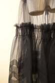 画像4: naokitomizuka (ナオキトミヅカ) Nylon tulle Gather Skirt black (4)