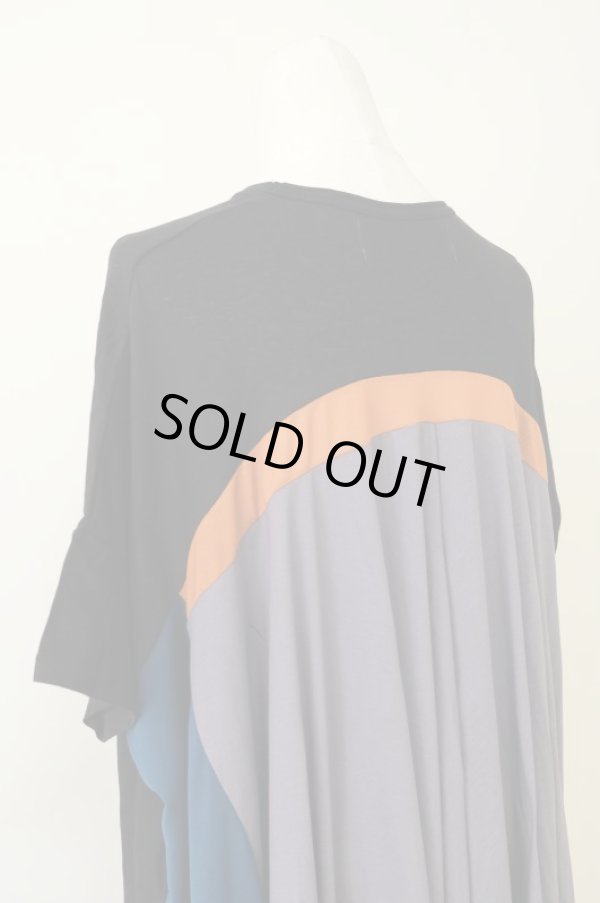 画像4: bedsidedrama Peacock Dress tee black 2size (4)