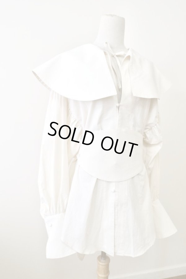 画像3: DECO depuis 1985 BIG COLLAR BELT SHIRTS (3)