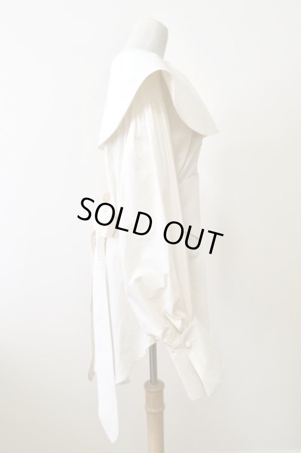 画像4: DECO depuis 1985 BIG COLLAR BELT SHIRTS (4)