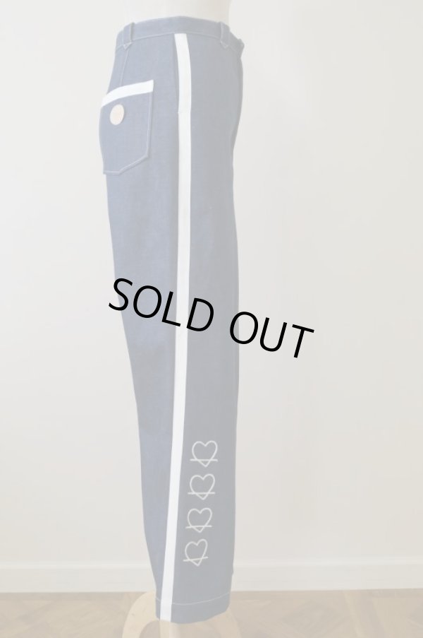 画像2: DECO depuis 1985 SYMBOL MOTIF DENIM PANTS (2)