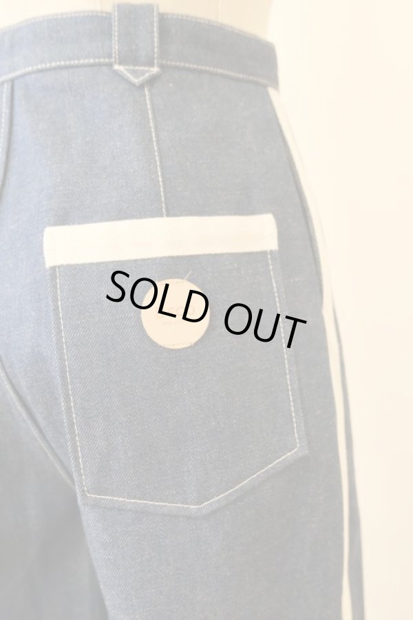 画像4: DECO depuis 1985 SYMBOL MOTIF DENIM PANTS (4)