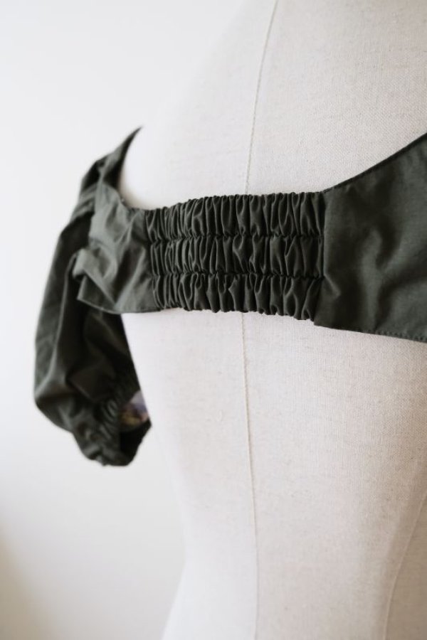 画像5: NON TOKYO PUFF ARM SLEEVE khaki (5)