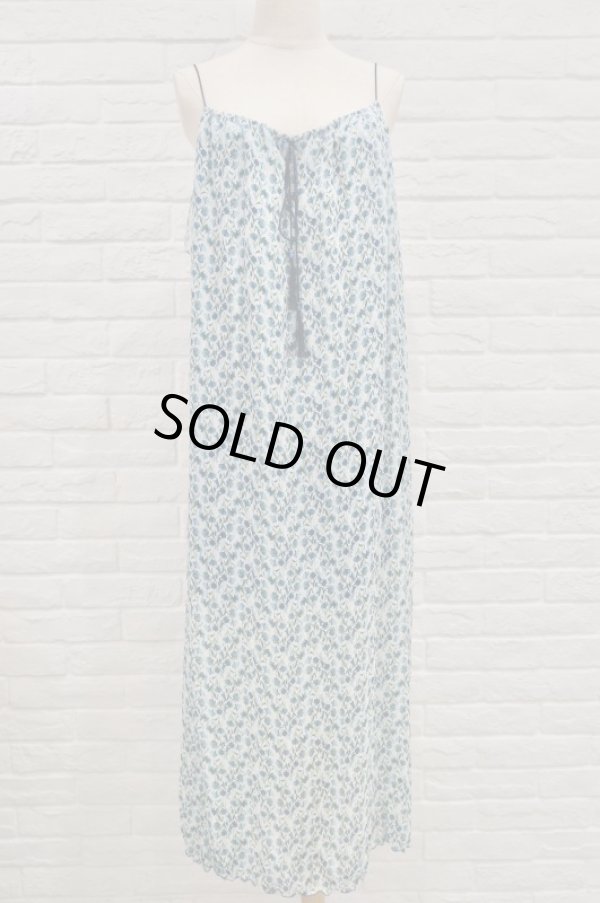 画像2: sowa  (ソーワ) silk maxi dress blue (2)