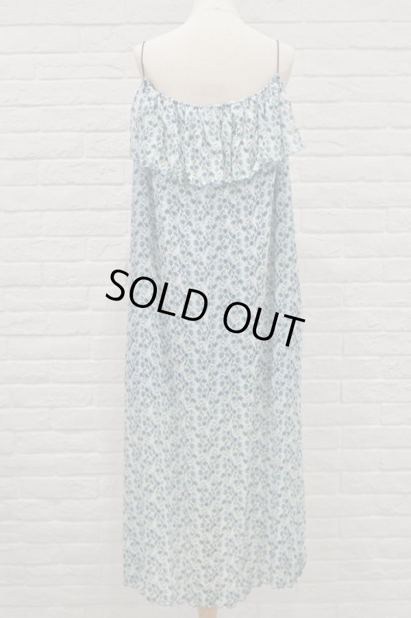 画像3: sowa  (ソーワ) silk maxi dress blue (3)