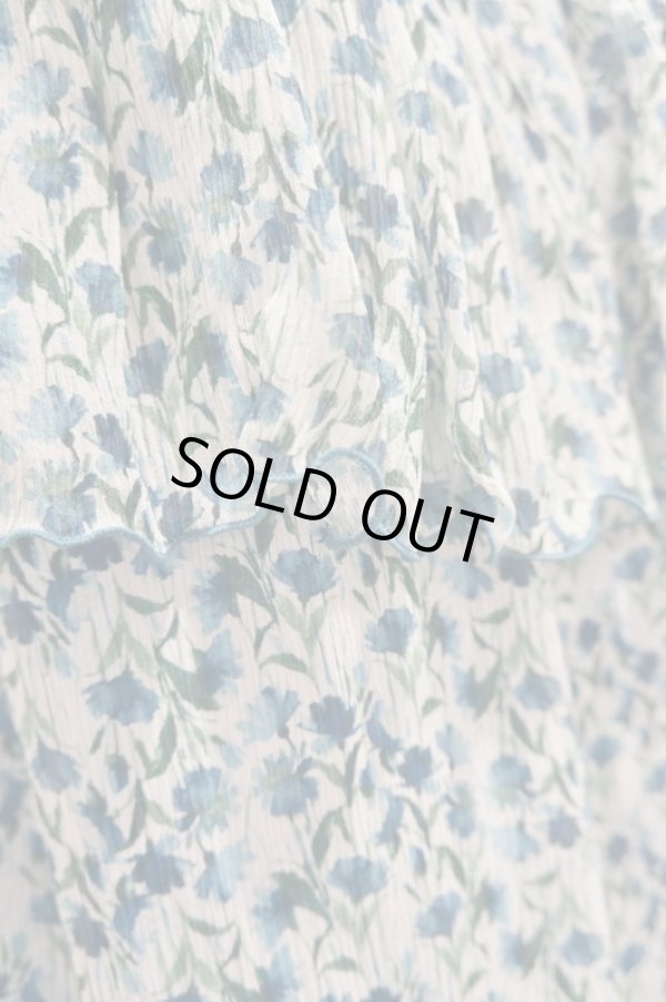 画像6: sowa  (ソーワ) silk maxi dress blue (6)