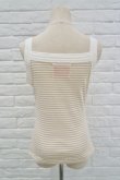 画像3: SIIILON Jewelry tank-top white × gold (3)