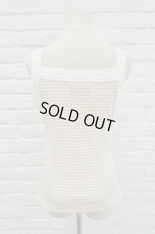 画像3: SIIILON Jewelry tank-top white × gold (3)