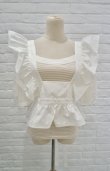 画像6: SIIILON Jewelry tank-top white × gold (6)