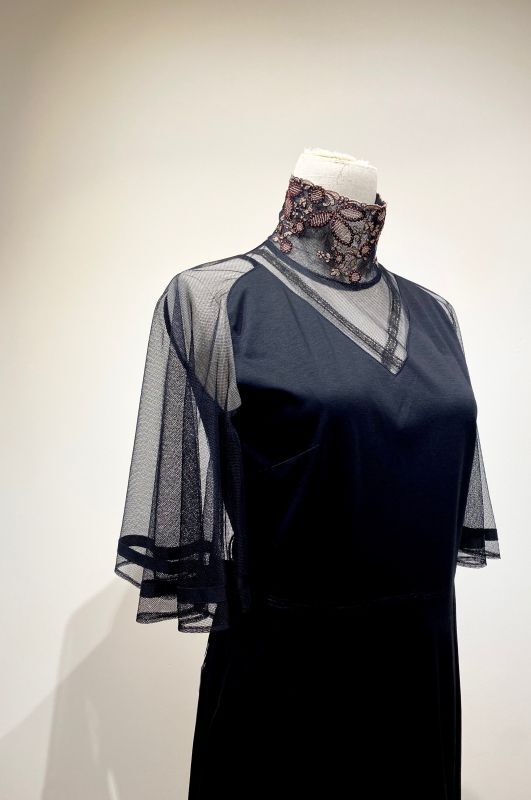LOKITHO EMB. LACE NECK DRESS - The Galaxy Harmony!!!! 値引きセール LOKITHO 41,800 ¥ DRESS LACE SHOULDER ロングワンピース