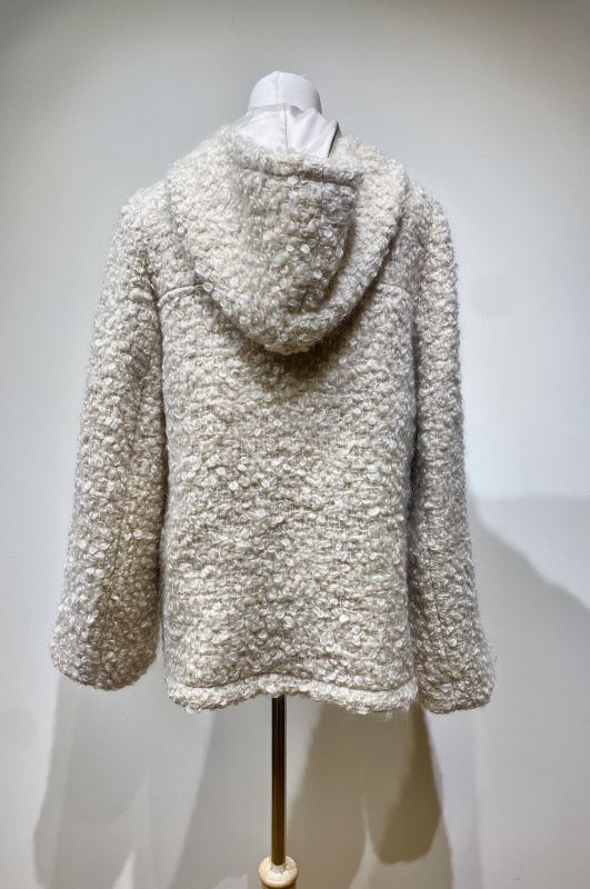 ロキト MOHAIR HOODEDBLOUSON ブルゾン ジャケット フード