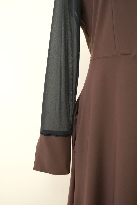 LOKITHO EMB. NECK DRESS